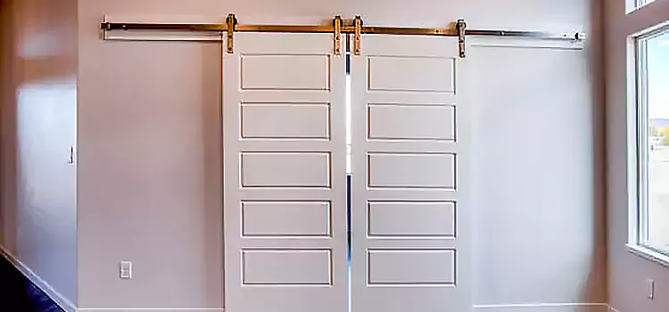 Glass Barn Door with Installation Hardware Kit Lynwood